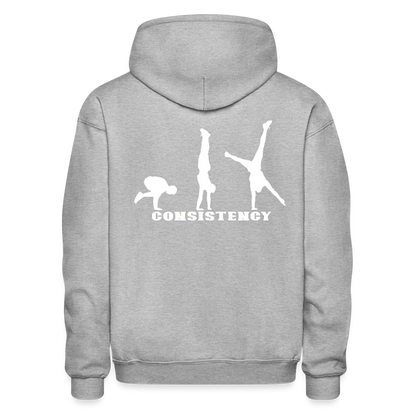 Consistency Hoodie - heather gray